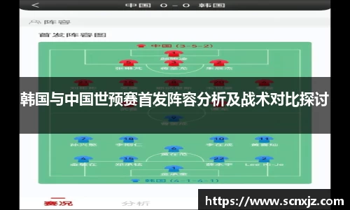韩国与中国世预赛首发阵容分析及战术对比探讨