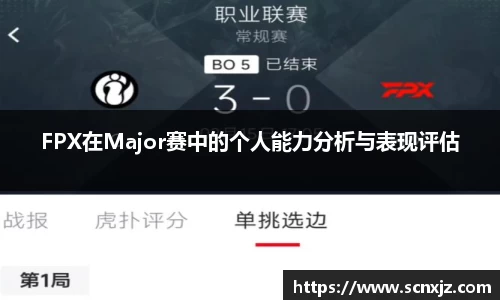FPX在Major赛中的个人能力分析与表现评估